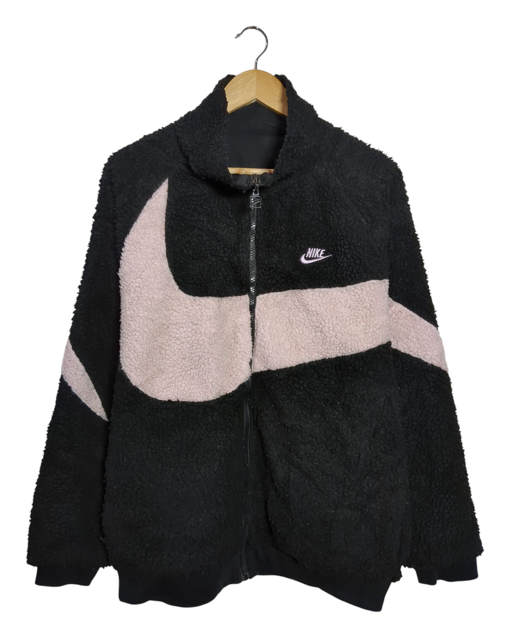 Nike Big Swoosh Reversible Boa Jacket - (XL)