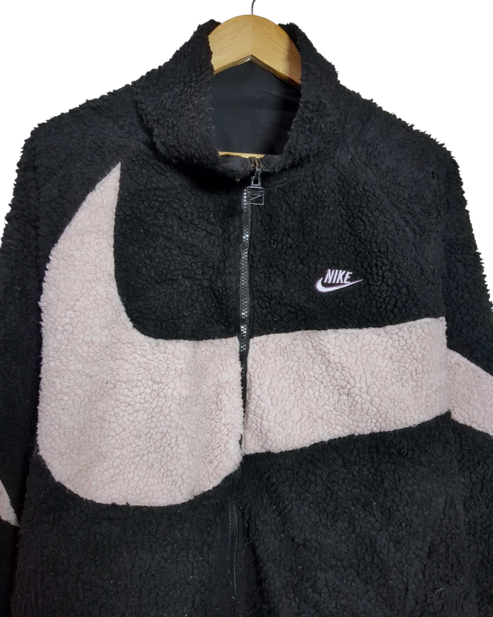 Nike Big Swoosh Reversible Boa Jacket - (XL)