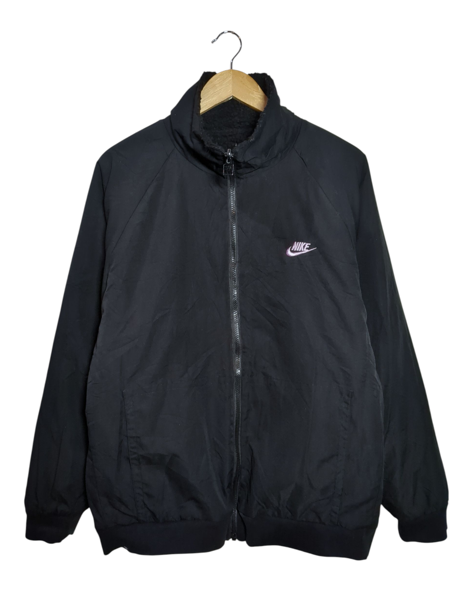 Nike Big Swoosh Reversible Boa Jacket - (XL)