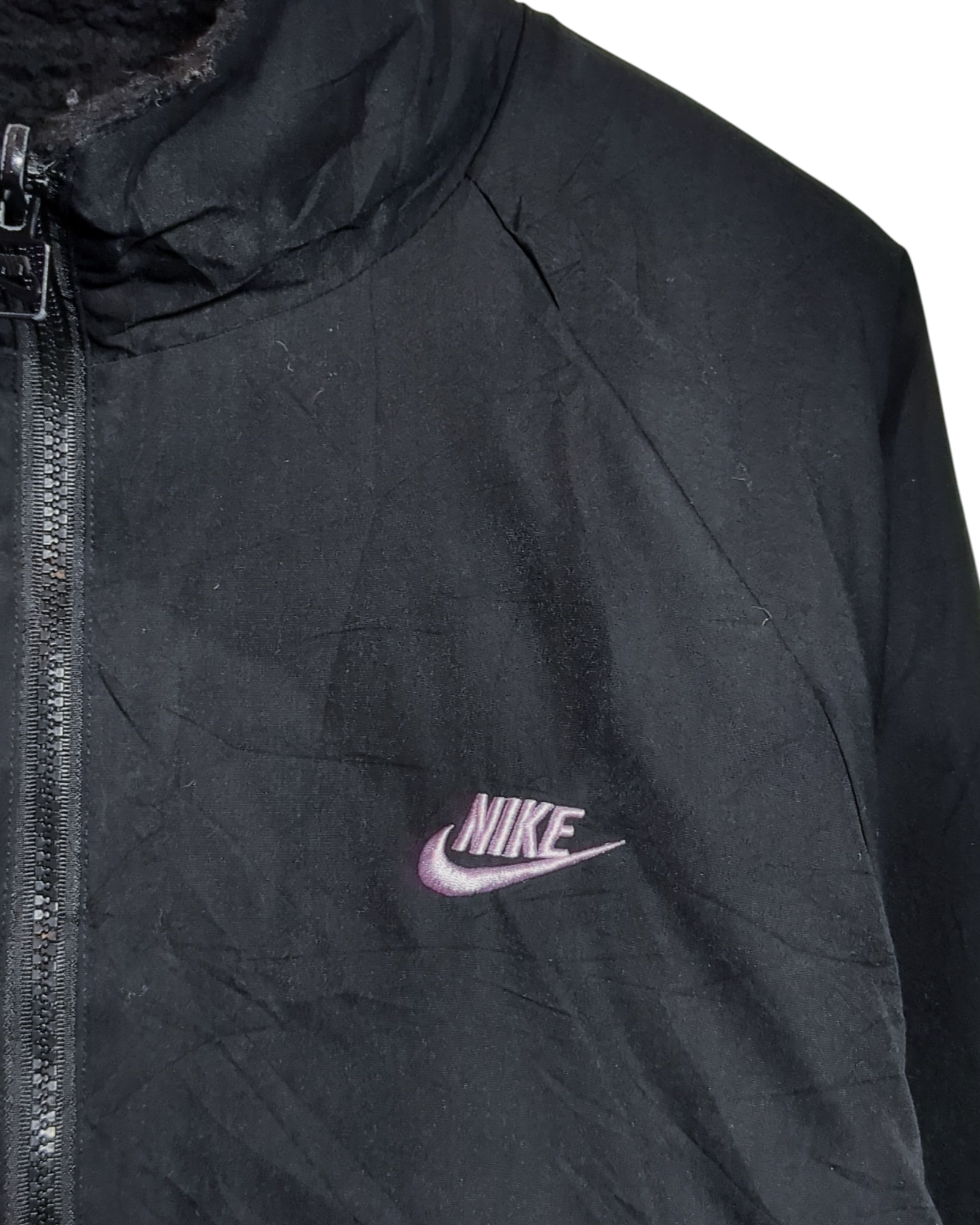 Nike Big Swoosh Reversible Boa Jacket - (XL)