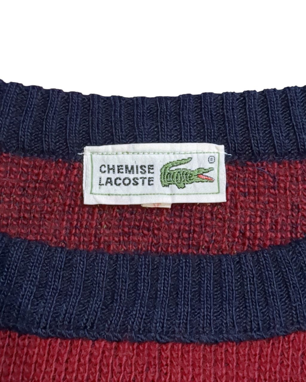 Lacoste 90s Knit Jumper - (L)