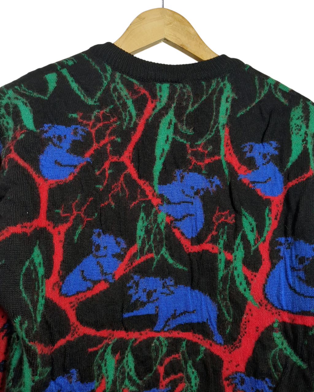 Hysport 90s Floral Koala Cardigan - (M)