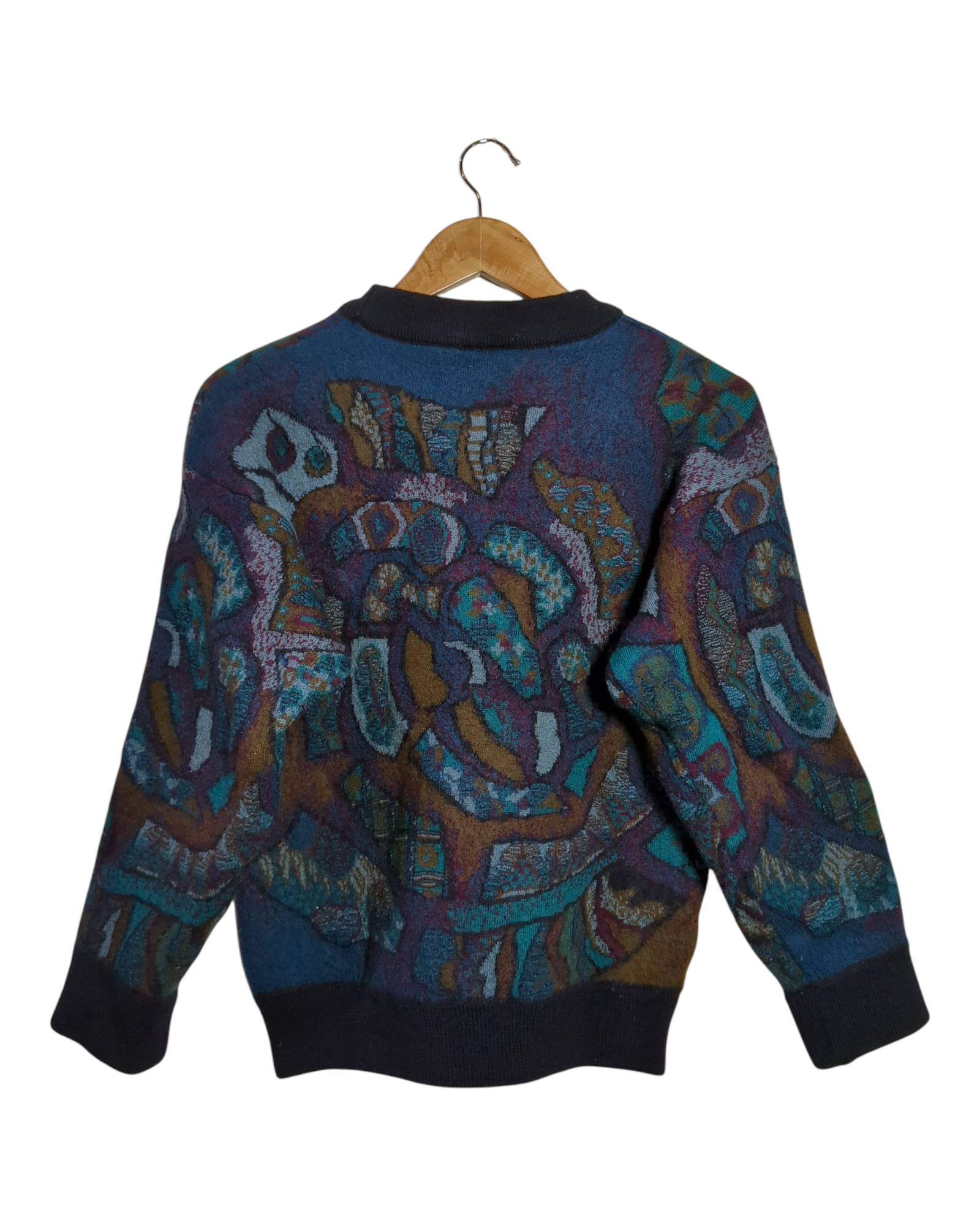 Far Horizons 90s Acrylic Wool Jumper - (S)