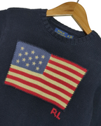 Ralph Lauren Flag Knit Jumper - (S)