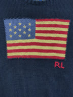 Ralph Lauren Flag Knit Jumper - (S)