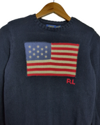 Ralph Lauren Flag Knit Jumper - (S)