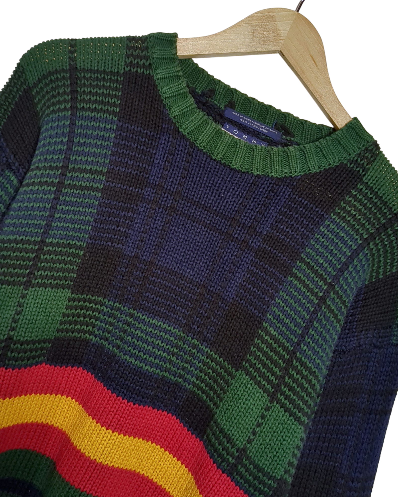 Tommy Hilfiger 90s Knit Jumper - (L)