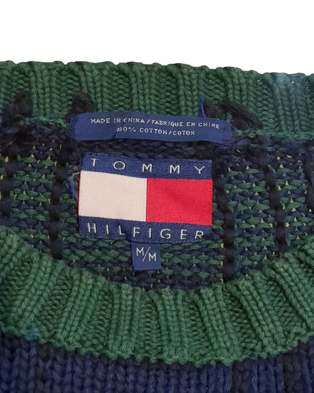 Tommy Hilfiger 90s Knit Jumper - (L)