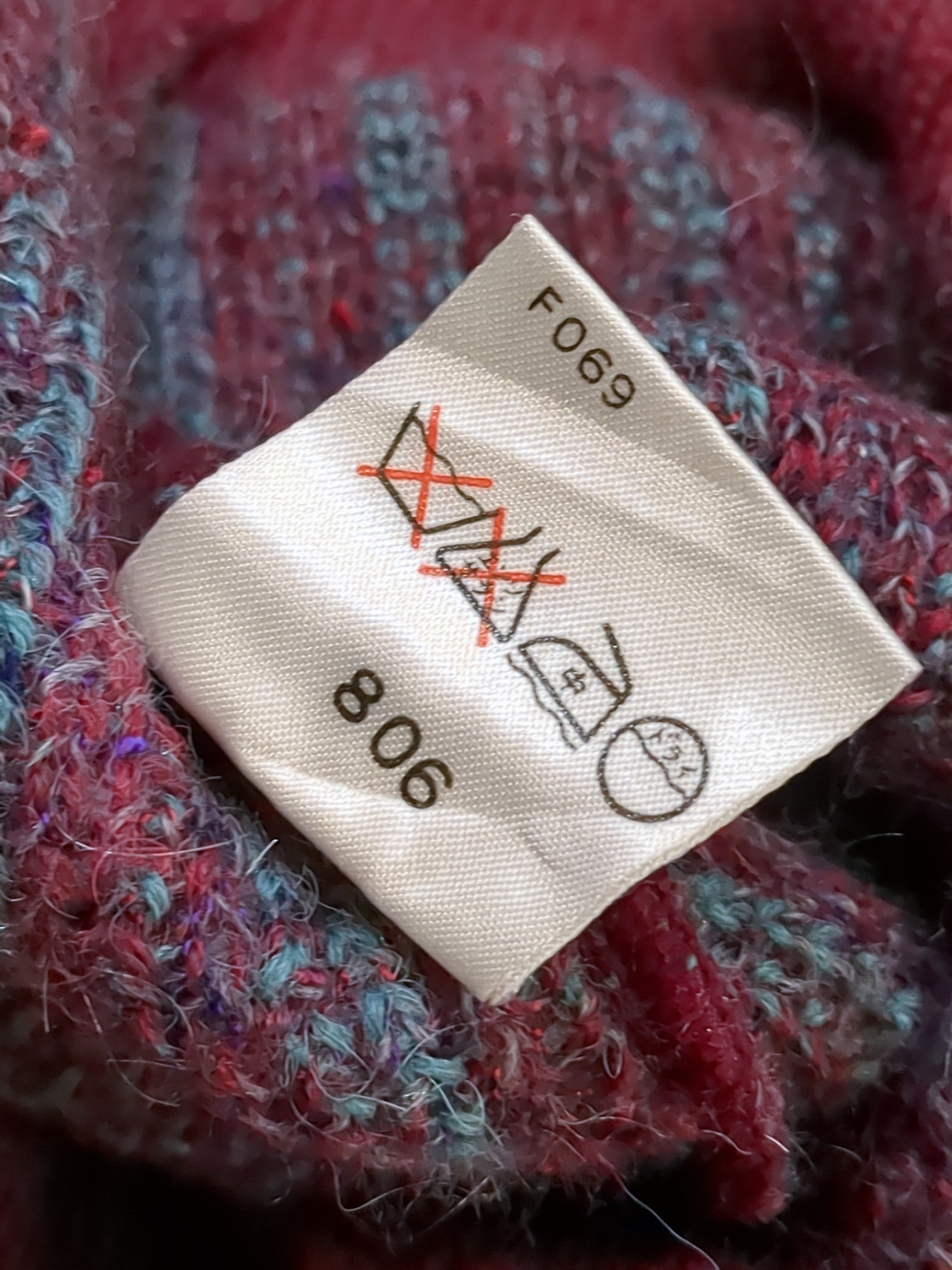 Yves Saint Laurent 80s Acrylic Wool Jumper - (L)