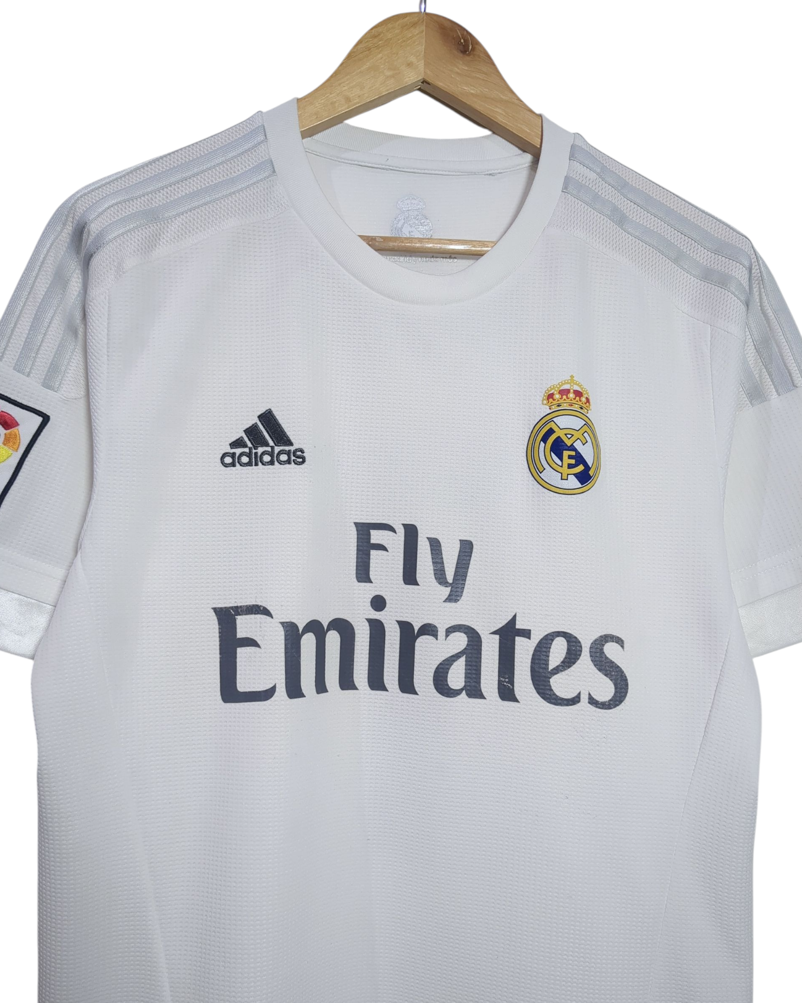 2015-16 Real Madrid Adidas Home Shirt #7 Ronaldo - (M)