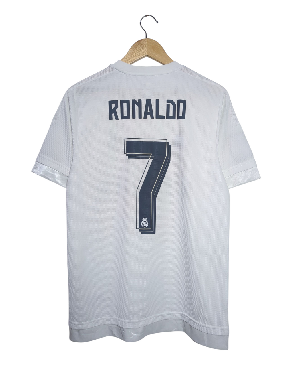 2015-16 Real Madrid Adidas Home Shirt #7 Ronaldo - (M)