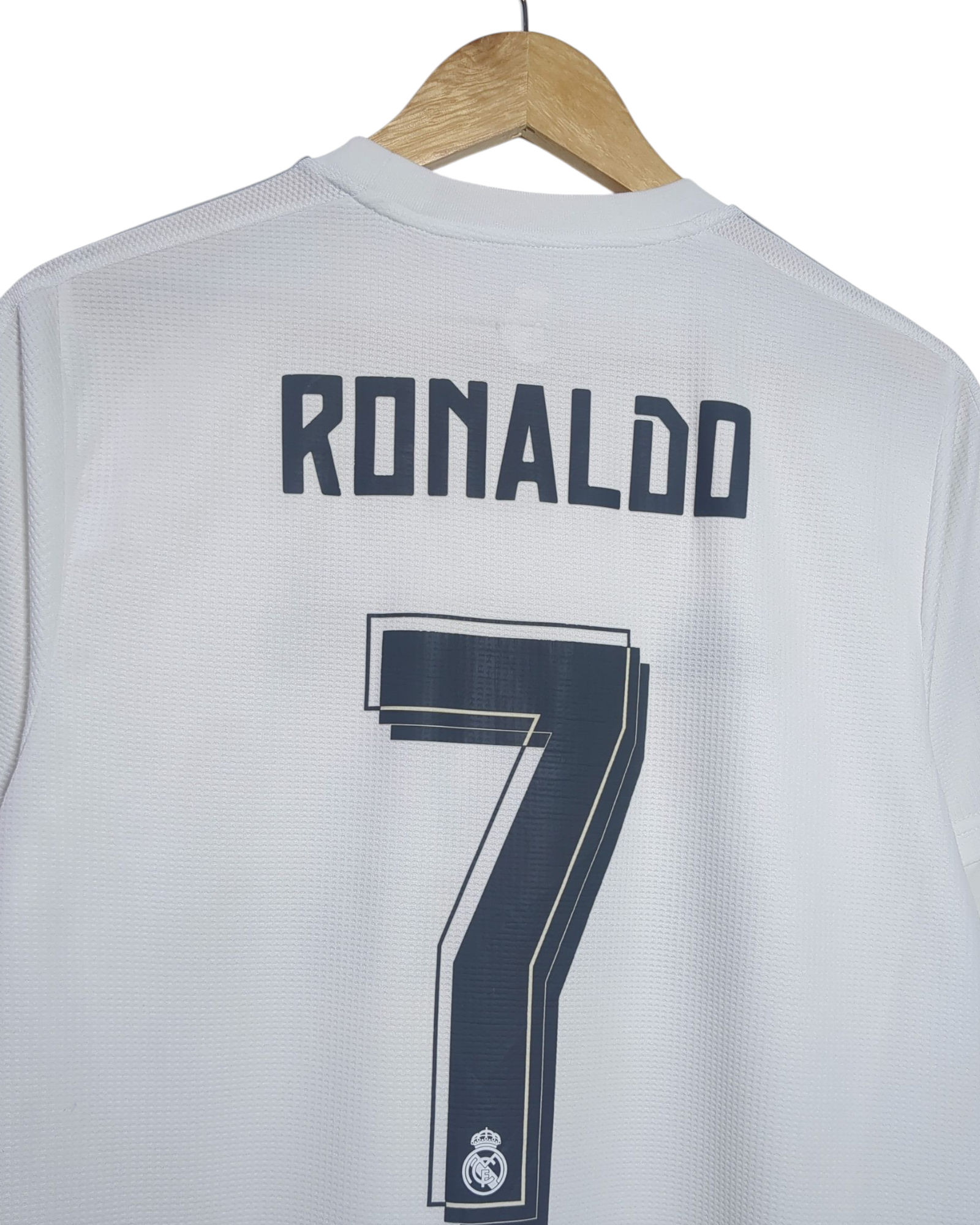 2015-16 Real Madrid Adidas Home Shirt #7 Ronaldo - (M)