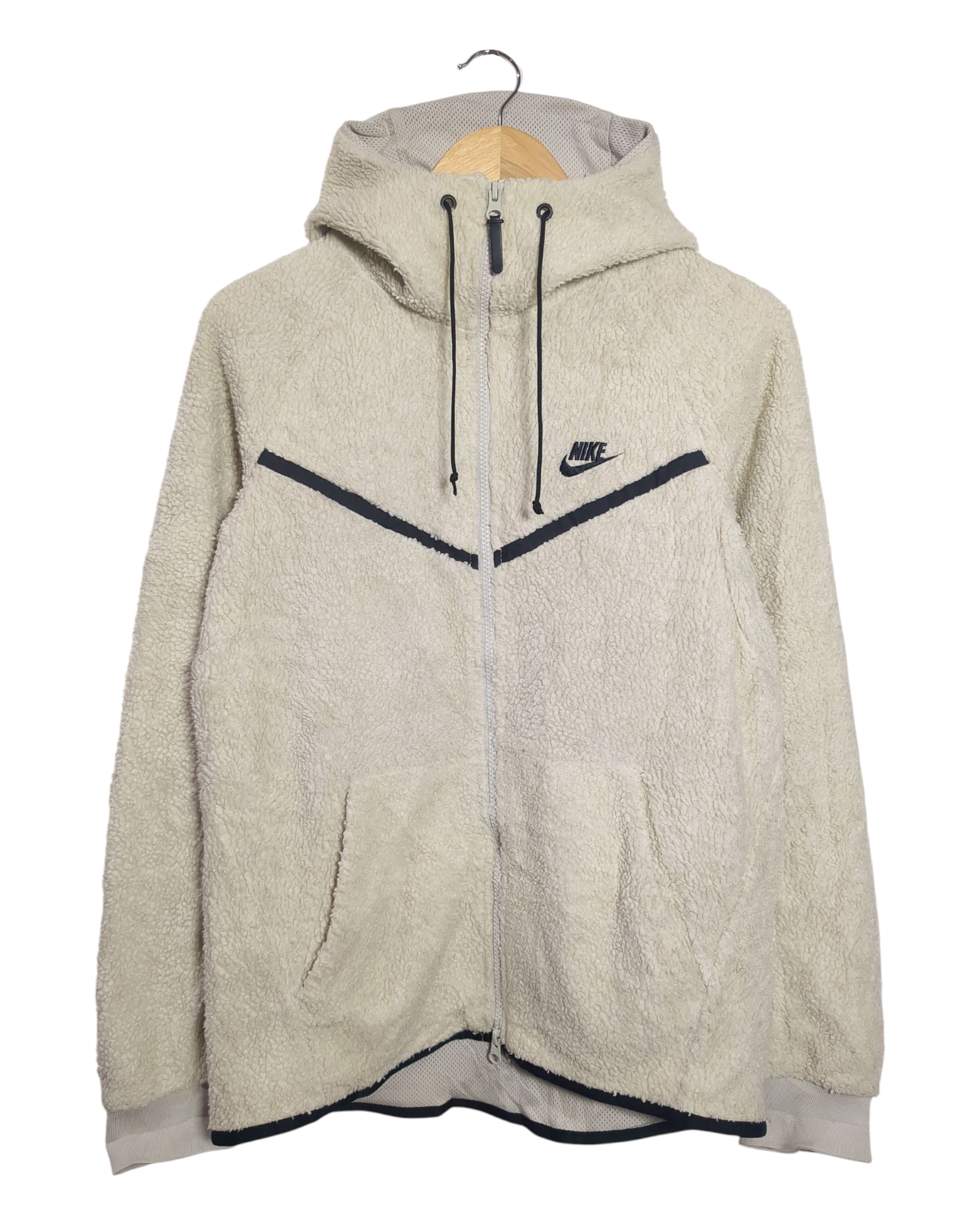Nike Tech Fleece Sherpa Windrunner Zip Up Fleece - (M)