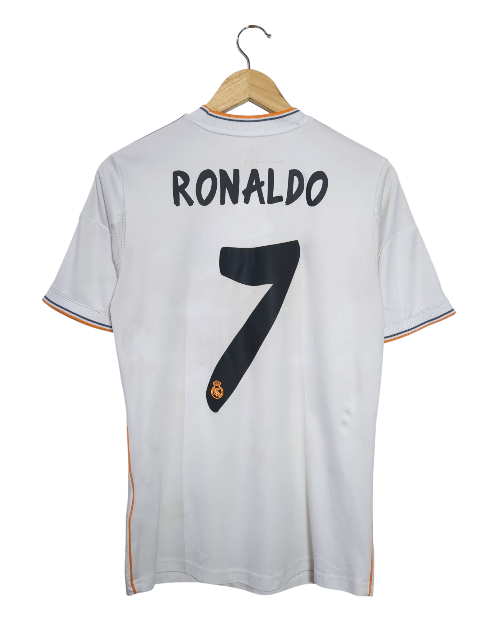 2013-14 Real Madrid Adidas Home Shirt #7 Ronaldo - (XL.Boys)