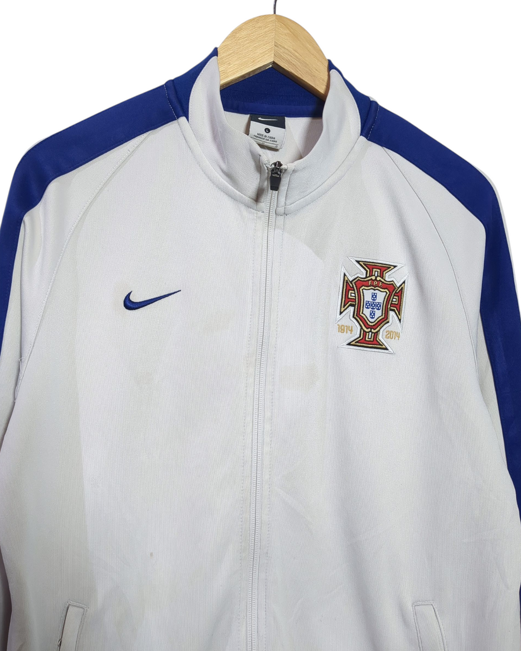 2014-15 Portugal Nike Track Jacket - (L)