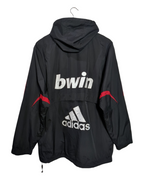 2007-08 AC Milan Adidas Hooded Rain Jacket - (L)