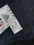 2007-08 AC Milan Adidas Hooded Rain Jacket - (L)