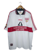 1997-98 Stuttgart Adidas Home Shirt #11 Bobic - (XL)