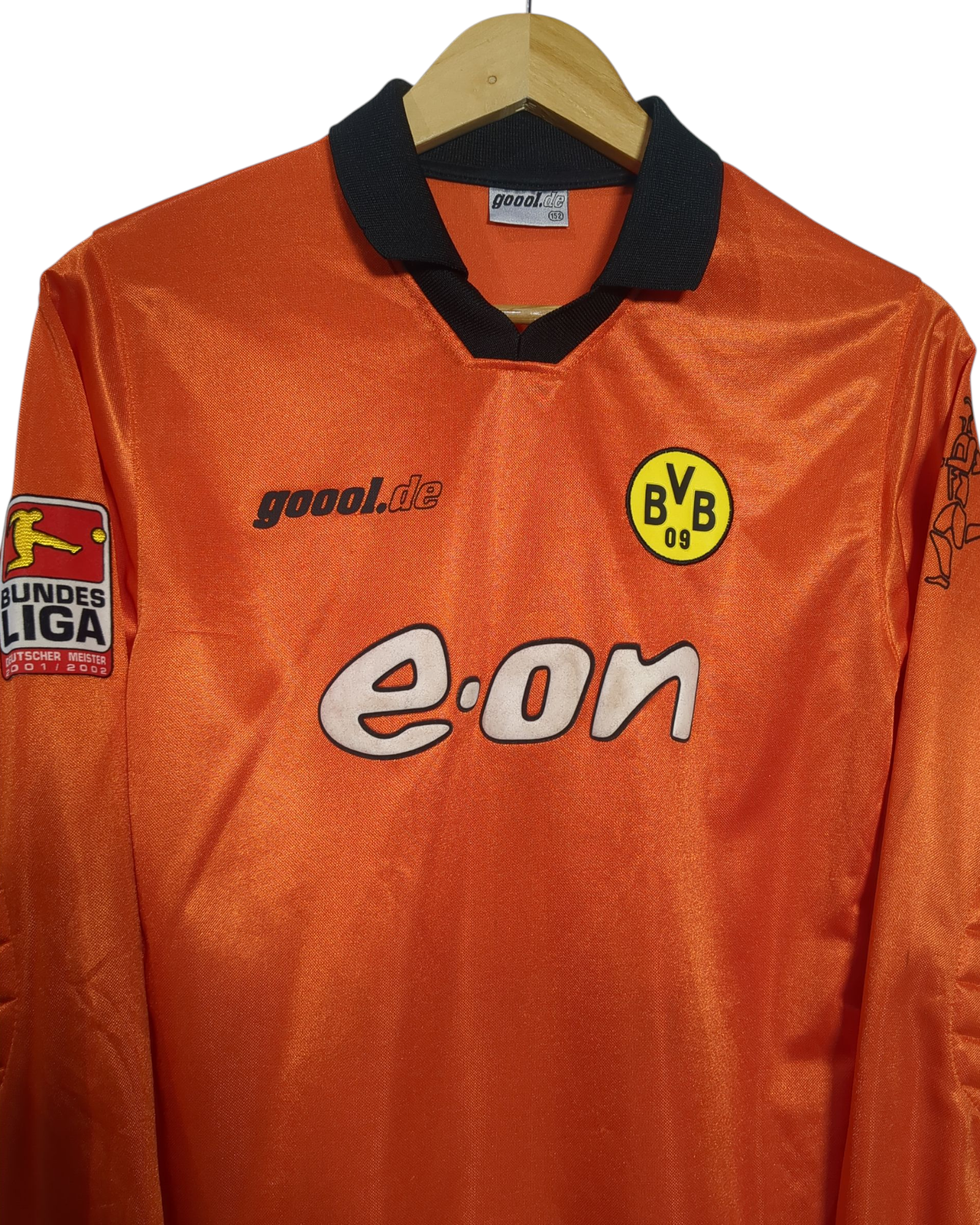 2001-02 Borussia Dortmund goool.de Goalkeeper L/S Shirt #1 Lehmann - (L.Boys)
