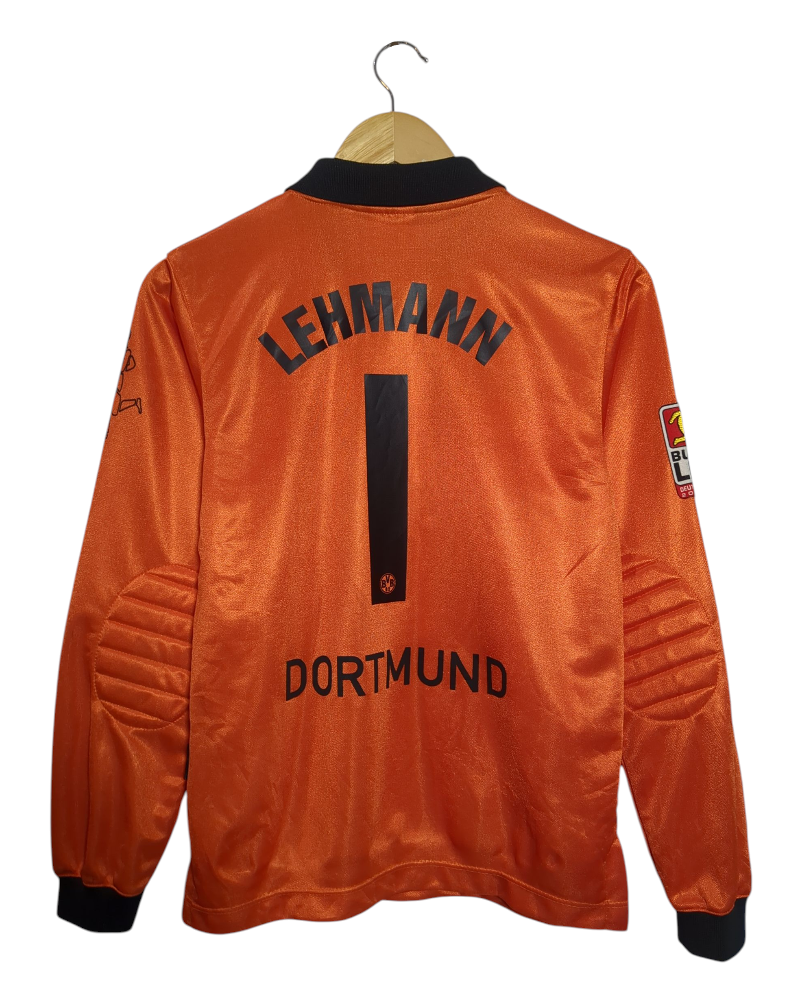 2001-02 Borussia Dortmund goool.de Goalkeeper L/S Shirt #1 Lehmann - (L.Boys)