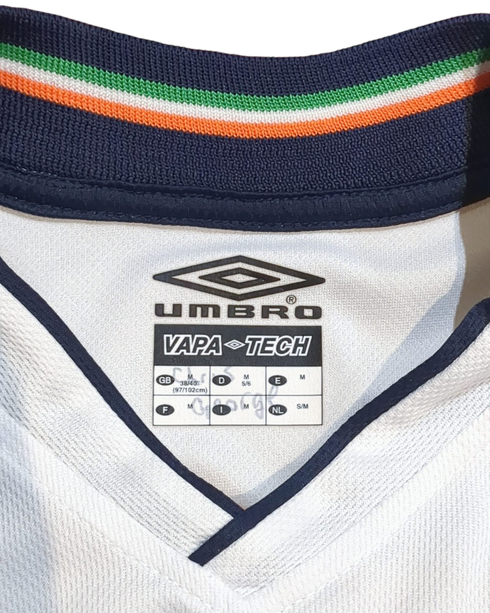 2002-03 Ireland Umbro Away Shirt - (M)