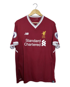 2017-18 Liverpool New Balance '125 Years' Home Shirt #11 M.Salah - (L)