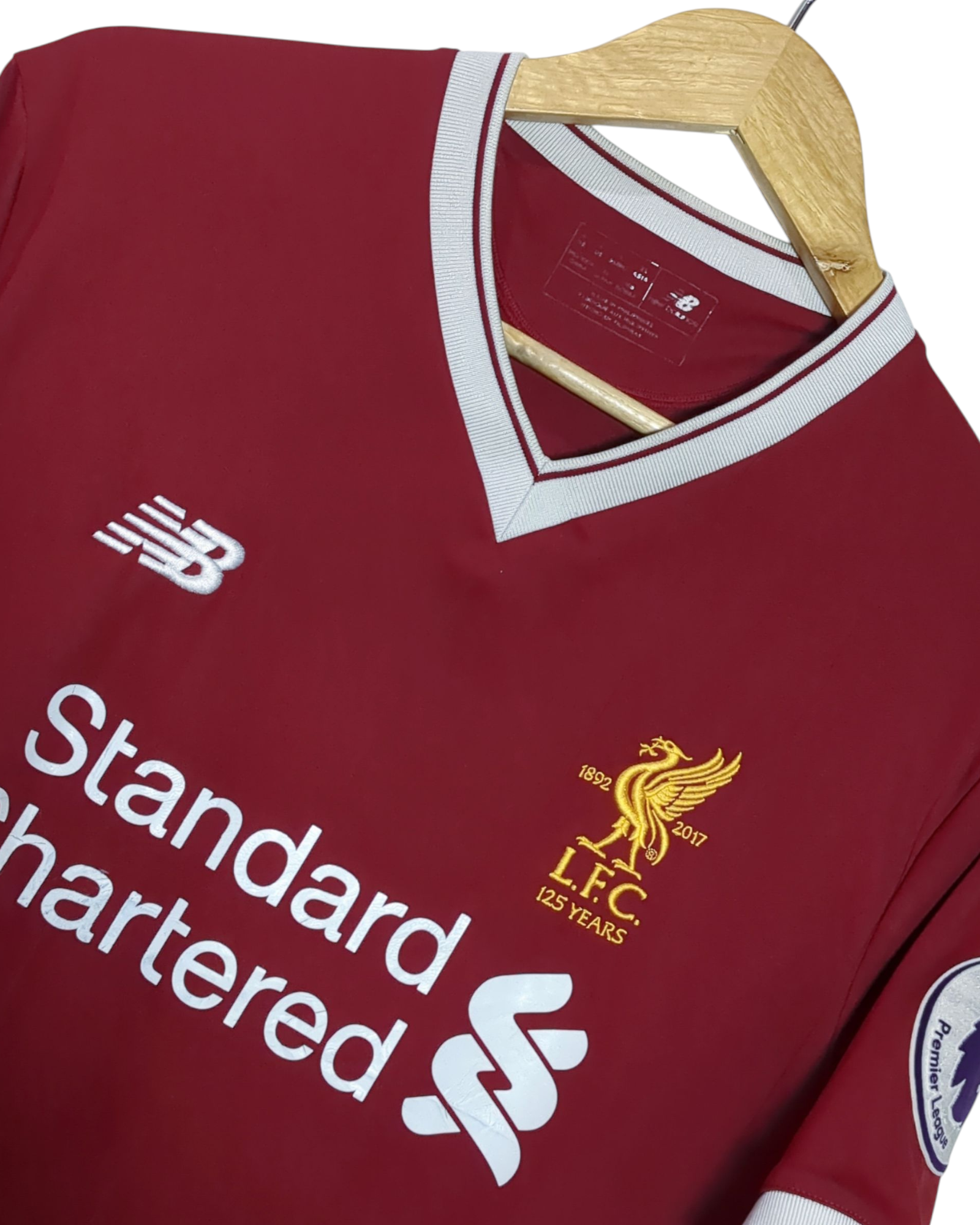 2017-18 Liverpool New Balance '125 Years' Home Shirt #11 M.Salah - (L)
