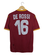 2007-08 AS Roma Kappa Home Shirt #16 De Rossi - (S)