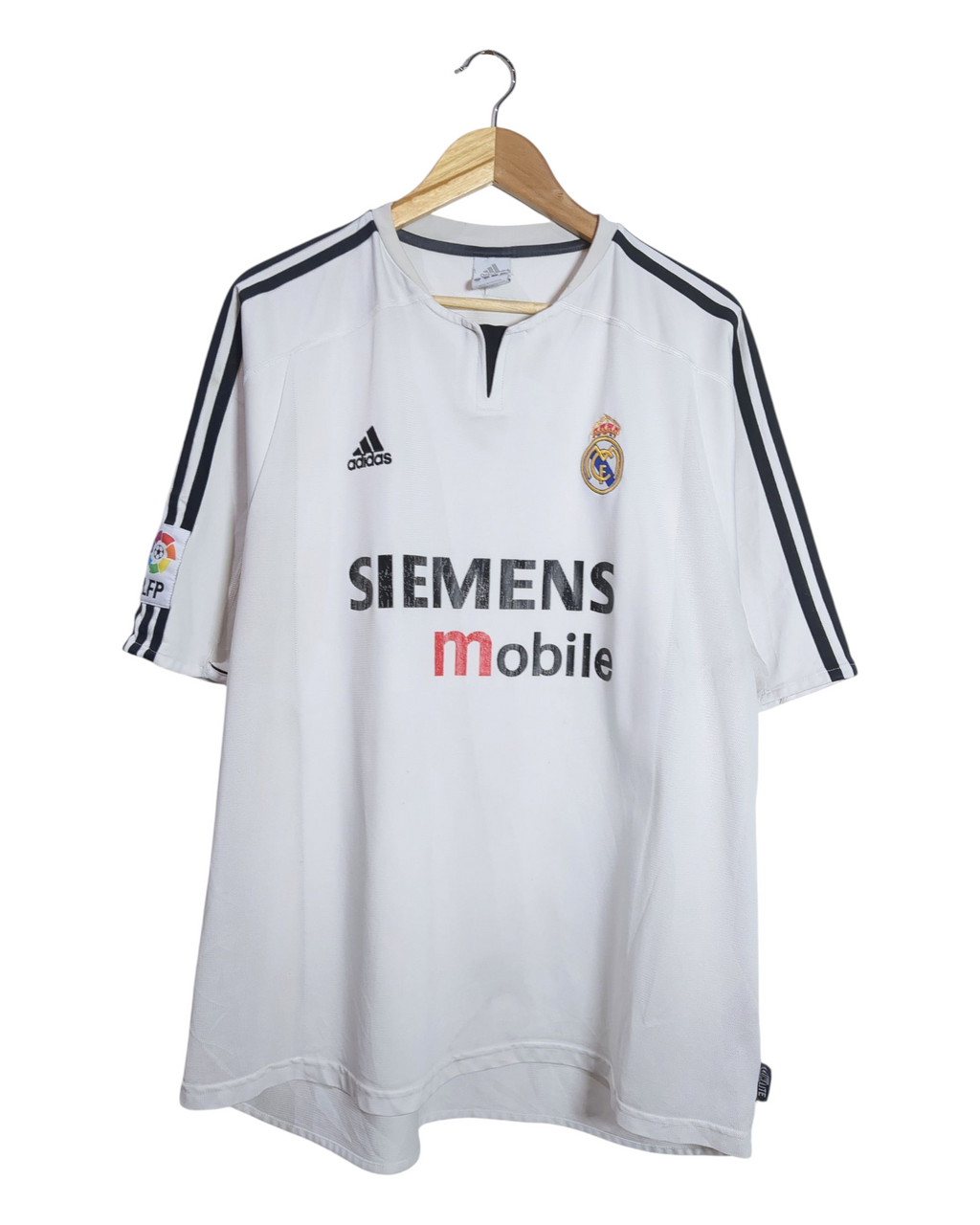2003-04 Real Madrid Adidas Home Shirt - (XL)