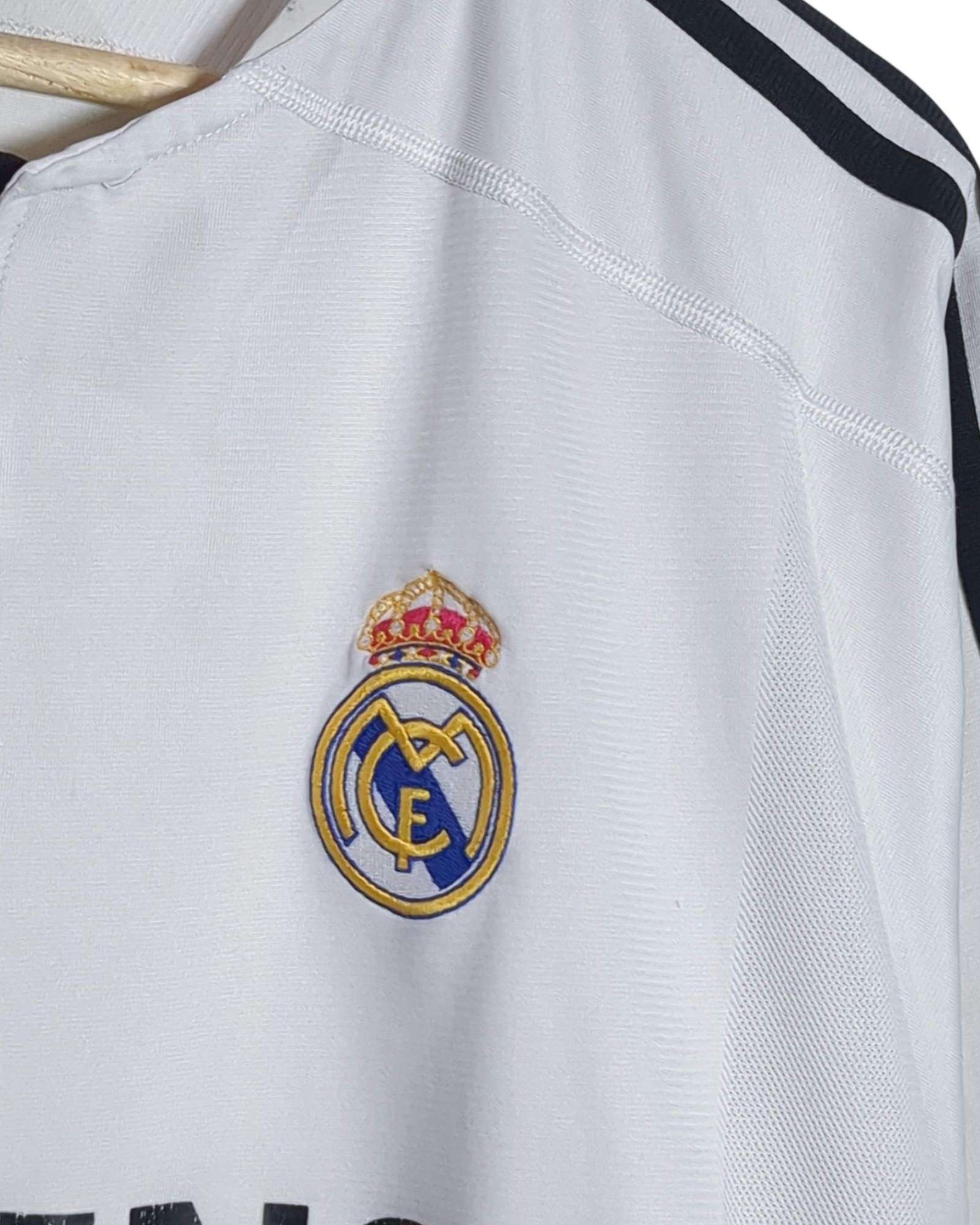 2003-04 Real Madrid Adidas Home Shirt - (XL)