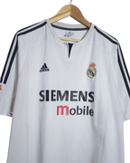 2003-04 Real Madrid Adidas Home Shirt - (XL)