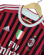 2011-12 AC Milan Adidas Home Shirt #7 Pato - (M)