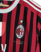 2011-12 AC Milan Adidas Home Shirt #7 Pato - (M)