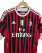 2011-12 AC Milan Adidas Home Shirt #7 Pato - (M)