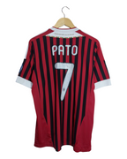 2011-12 AC Milan Adidas Home Shirt #7 Pato - (M)