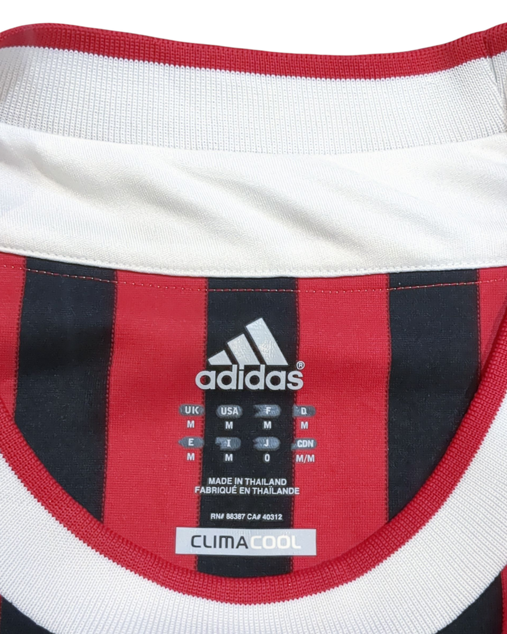 2011-12 AC Milan Adidas Home Shirt #7 Pato - (M)