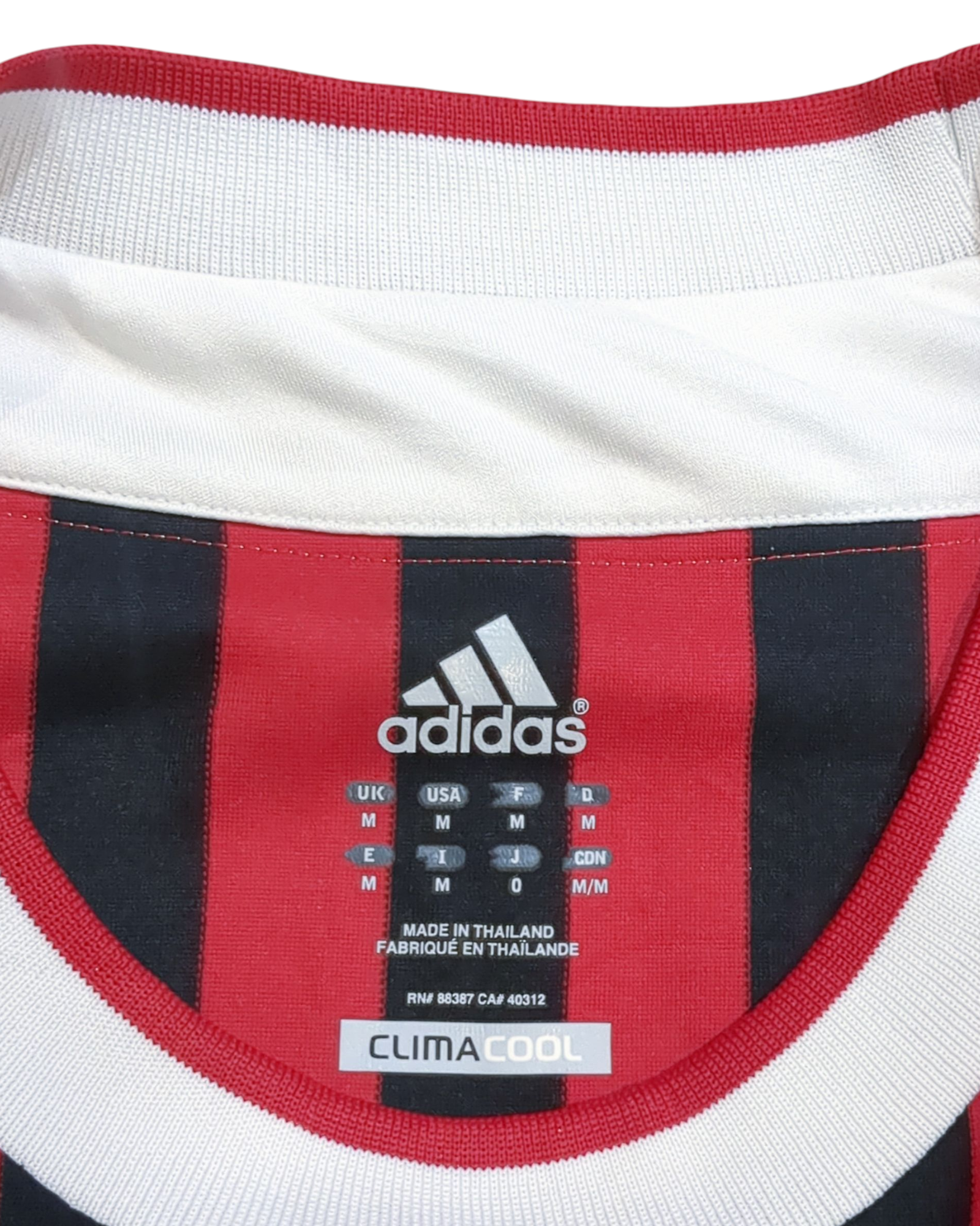 2011-12 AC Milan Adidas Home Shirt #7 Pato - (M)