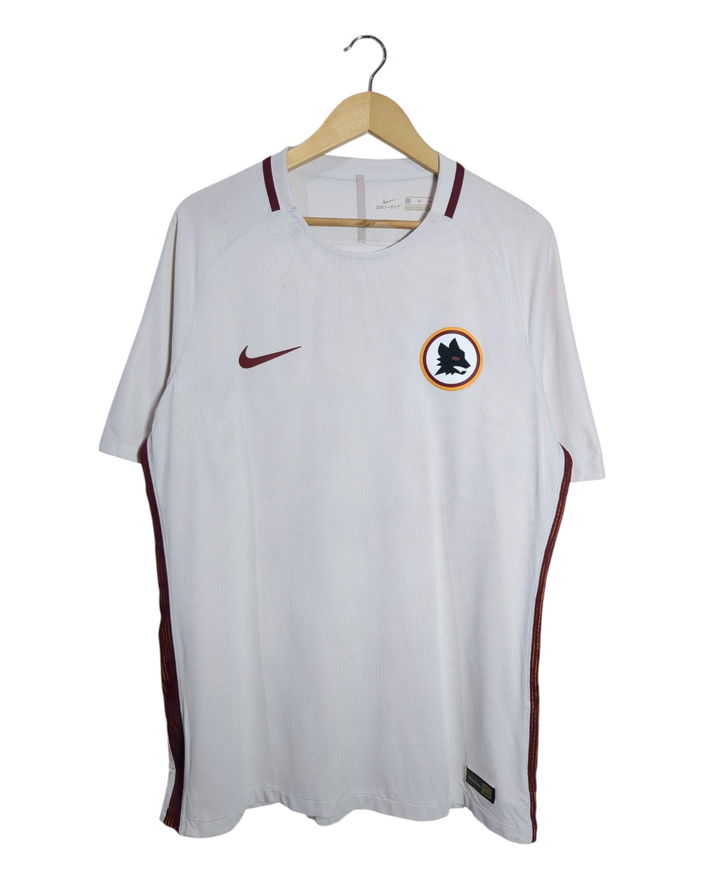 2016-17 AS Roma Nike Player Issue Away Shirt #4 Nainggolan - (XL)