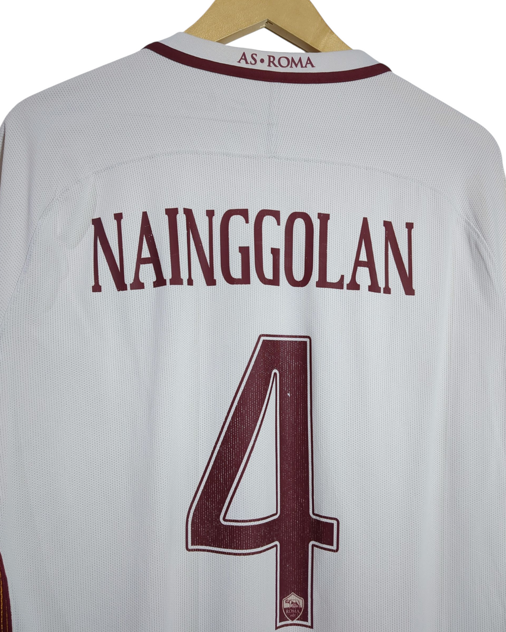 2016-17 AS Roma Nike Player Issue Away Shirt #4 Nainggolan - (XL)