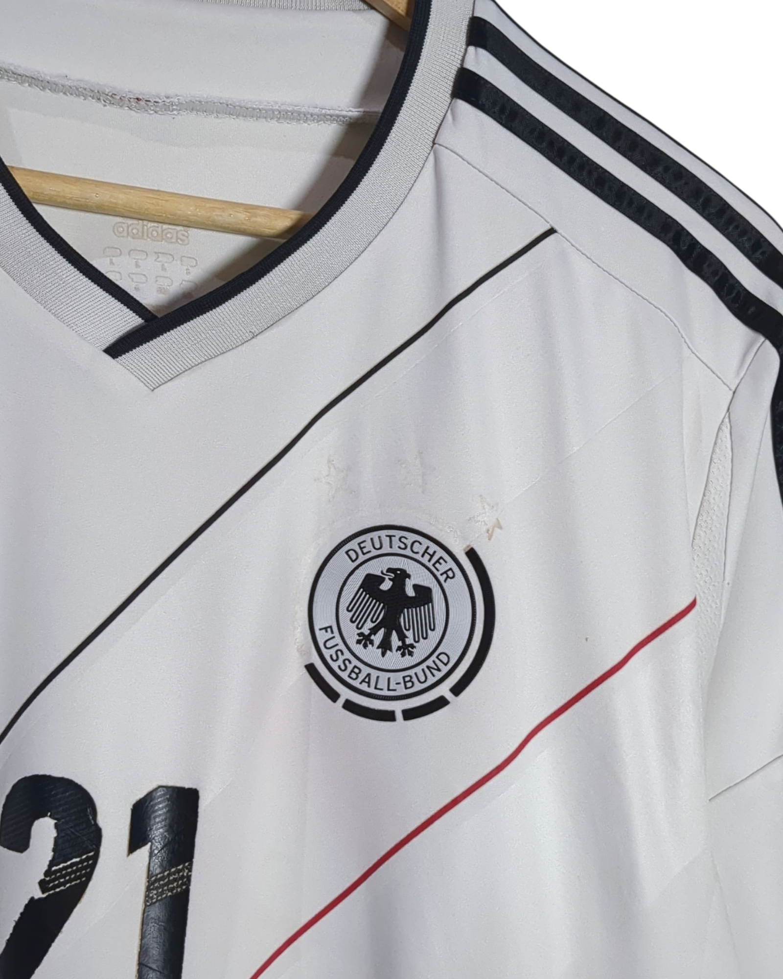 2012-13 Germany Adidas Home Shirt #21 Reus - (L)
