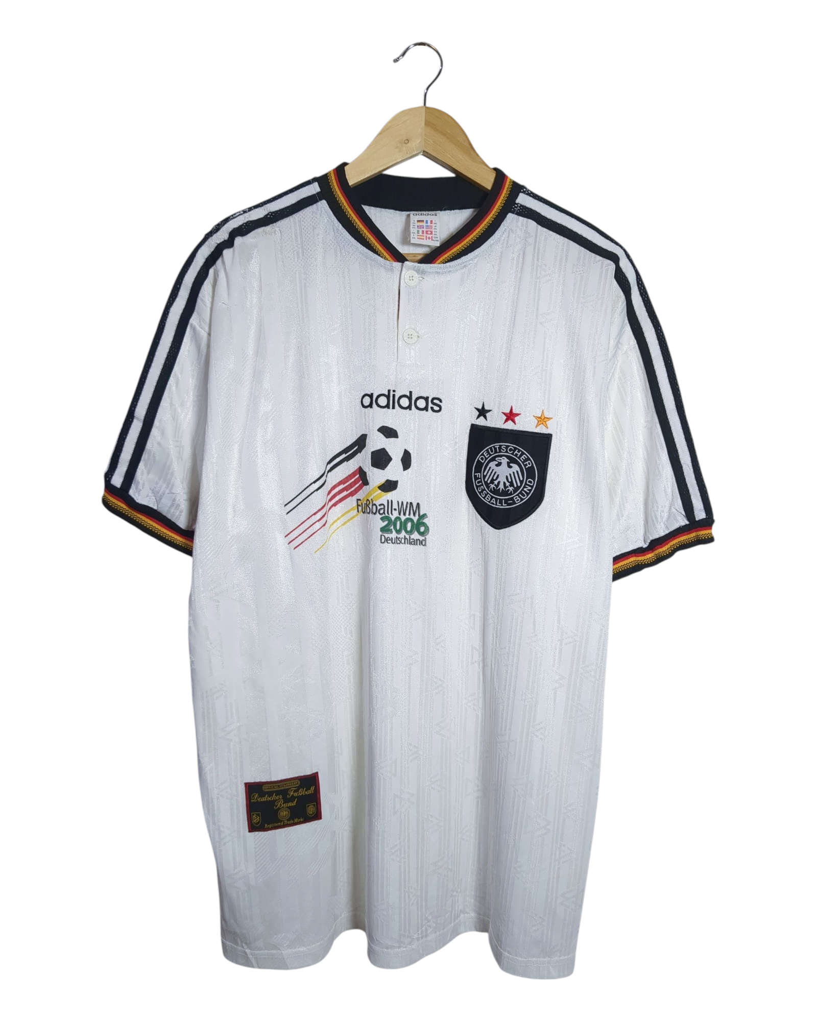 1996-98 Germany Adidas WM2006 Home Shirt - (XL)