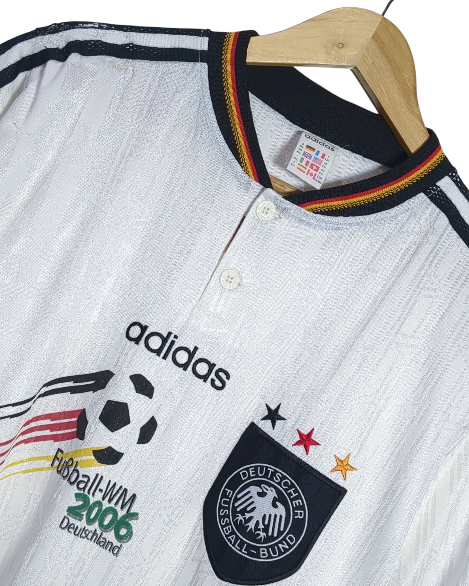 1996-98 Germany Adidas WM2006 Home Shirt - (XL)