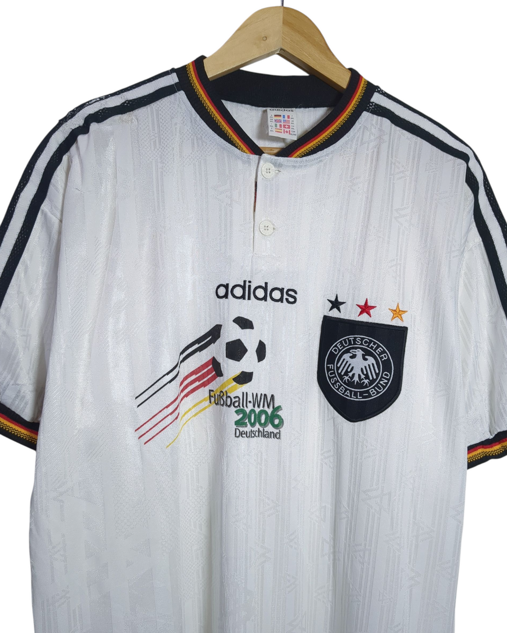 1996-98 Germany Adidas WM2006 Home Shirt - (XL)