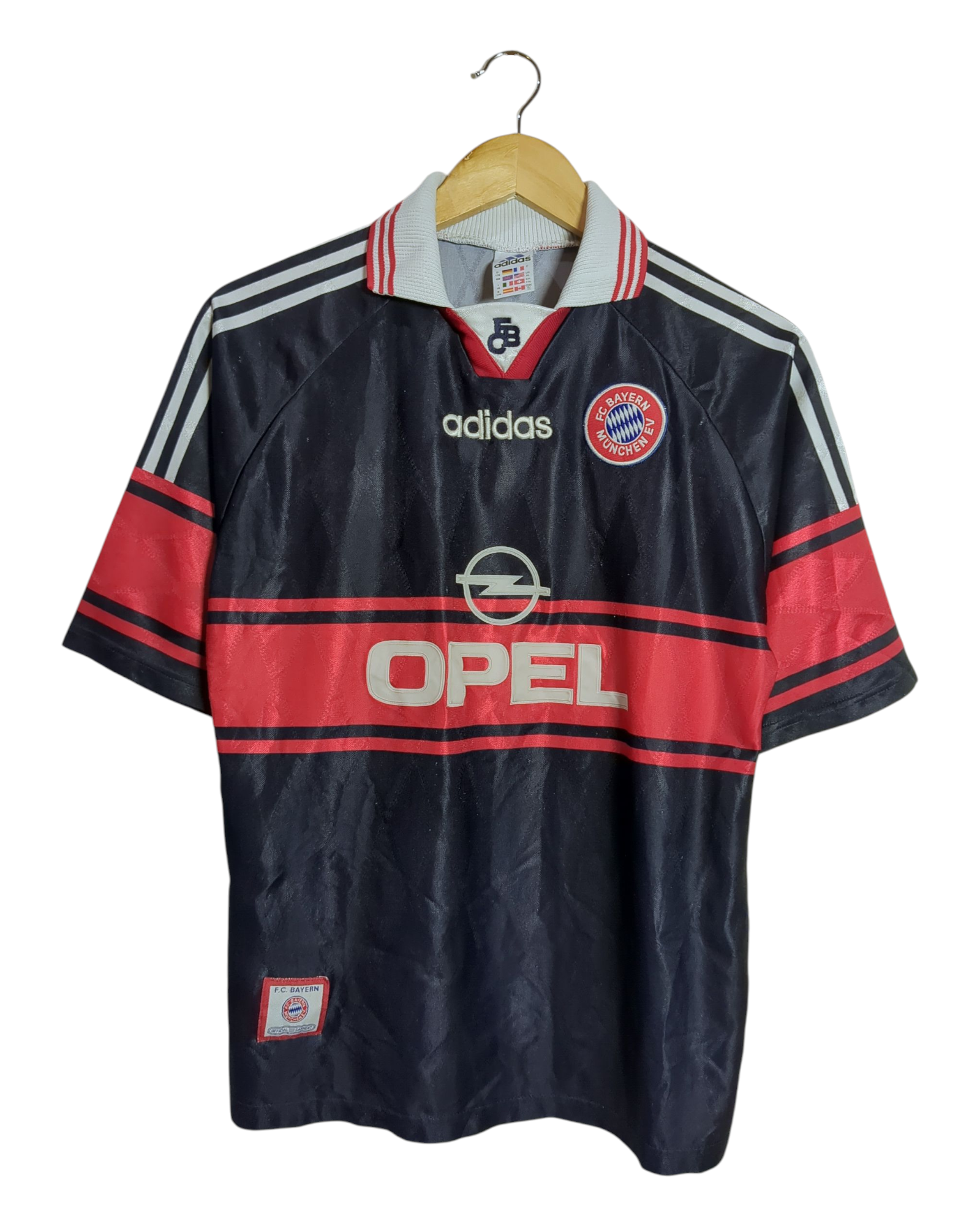 1997-99 Bayern Munich Adidas Home Shirt - (XL.Boys)