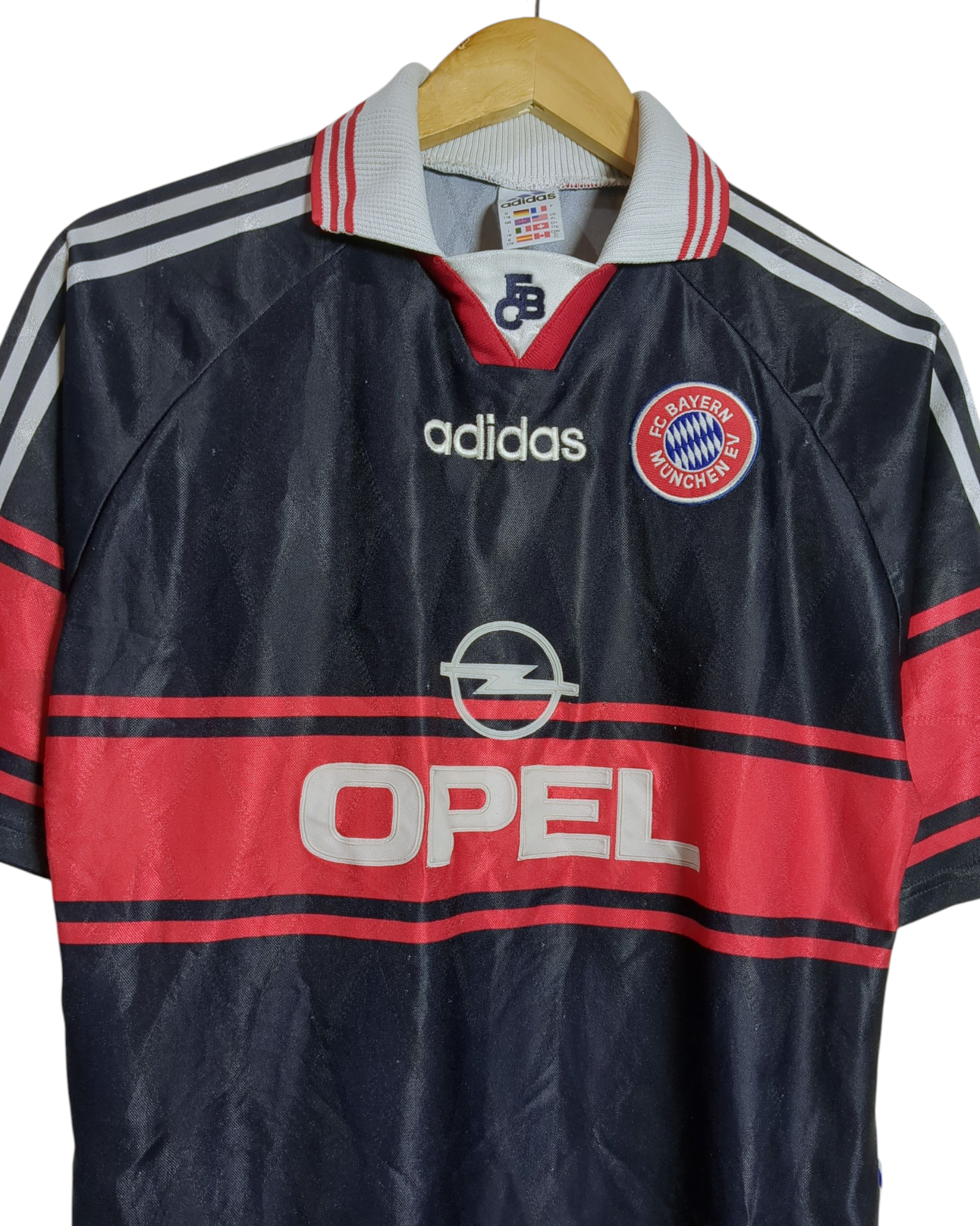 1997-99 Bayern Munich Adidas Home Shirt - (XL.Boys)