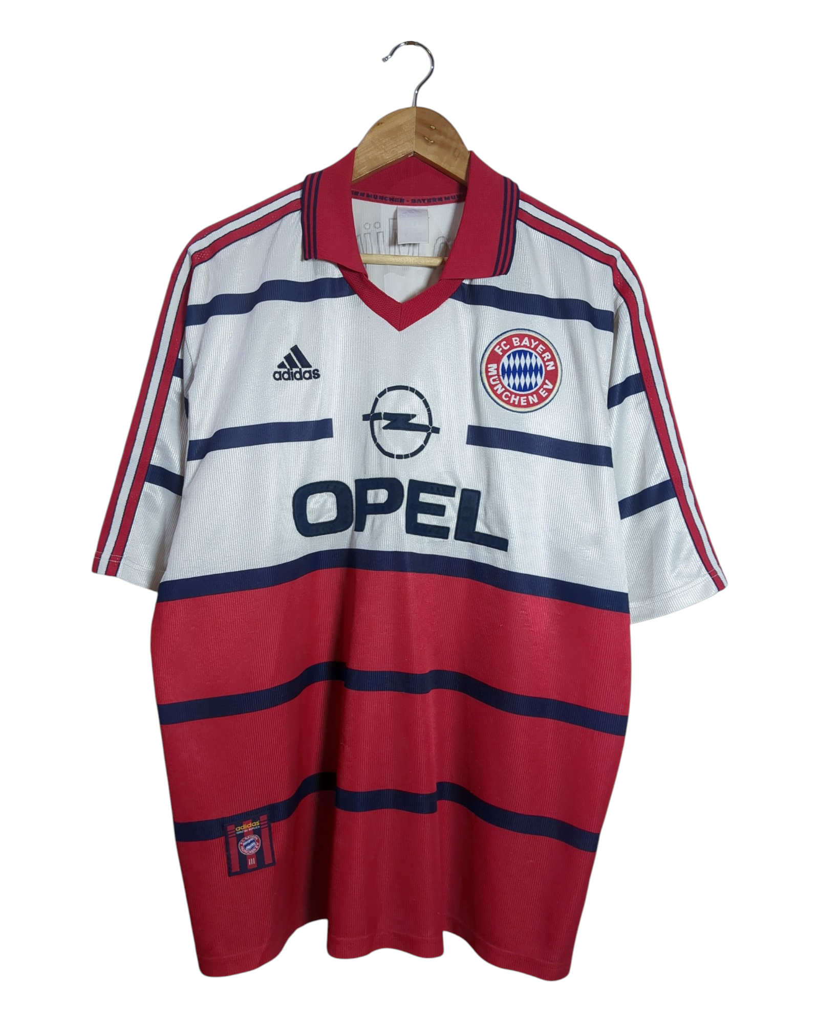 1998-00 Bayern Munich Adidas Away Shirt - (XL)