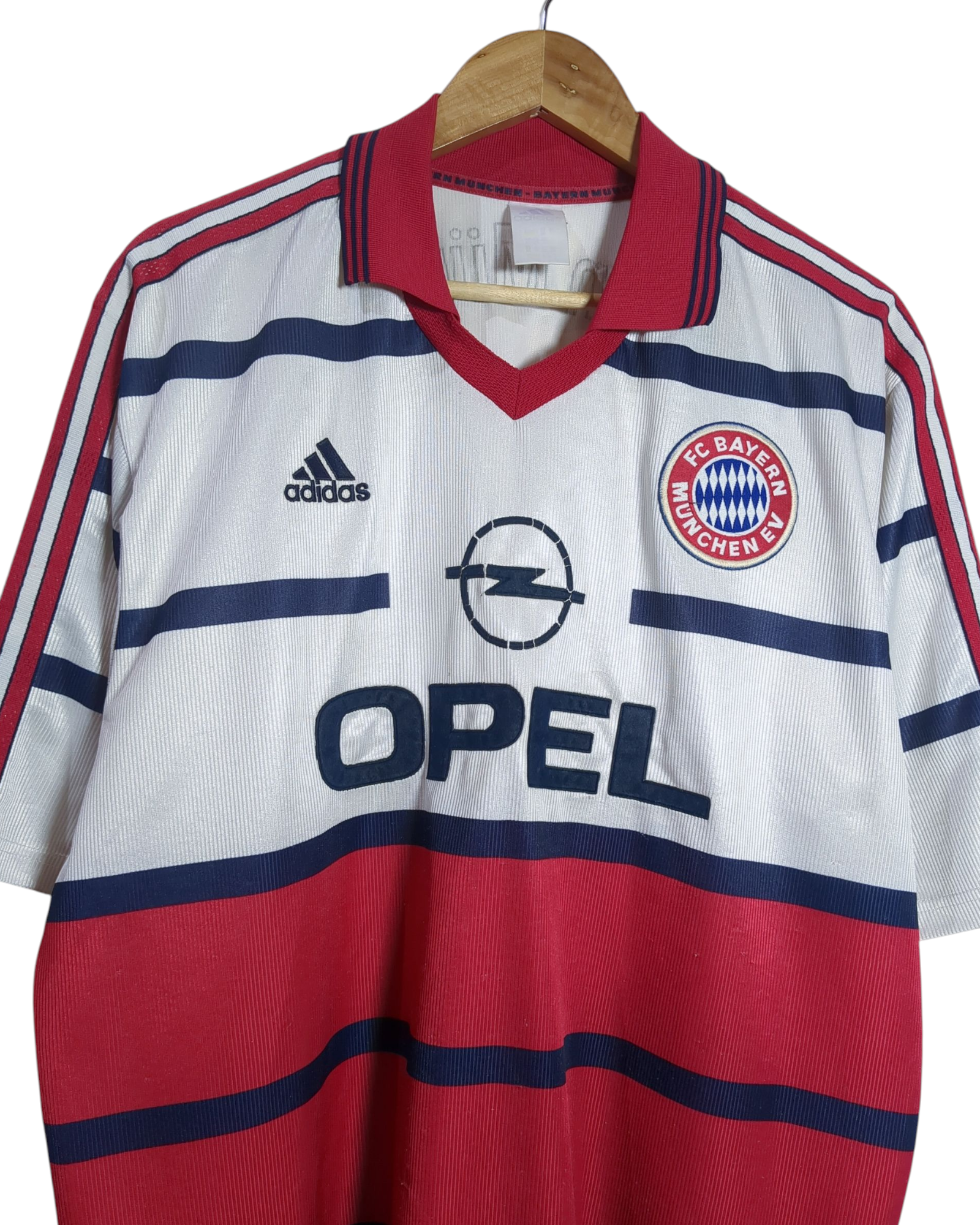 1998-00 Bayern Munich Adidas Away Shirt - (XL)