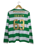 2017-18 Celtic 'Lisbon Lions 50th Anniversary' New Balance Home L/S Shirt #63 Tierney - (M)