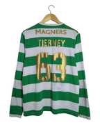 2017-18 Celtic 'Lisbon Lions 50th Anniversary' New Balance Home L/S Shirt #63 Tierney - (M)