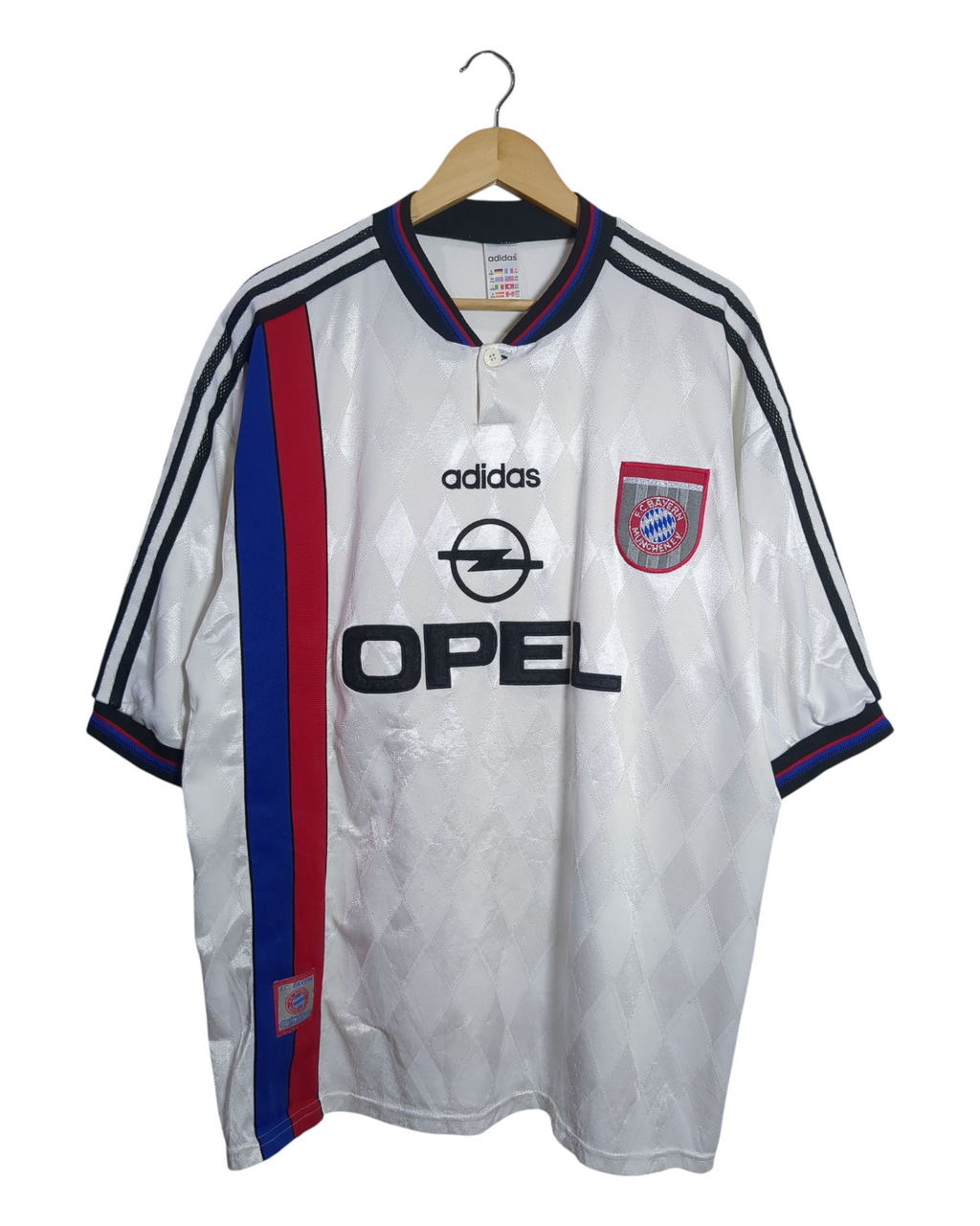 1996-98 Bayern Munich Adidas Away Shirt - (XL)